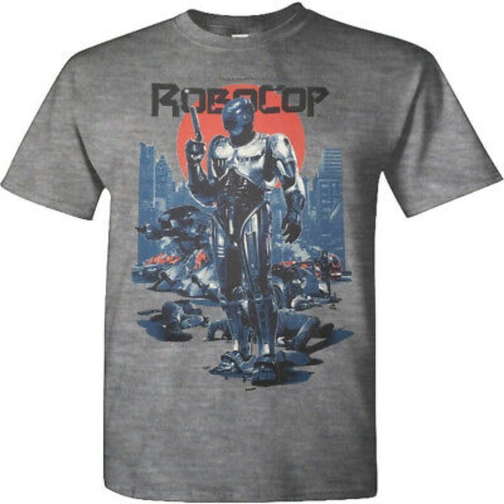 Robocop movie graphic retro unisex tee